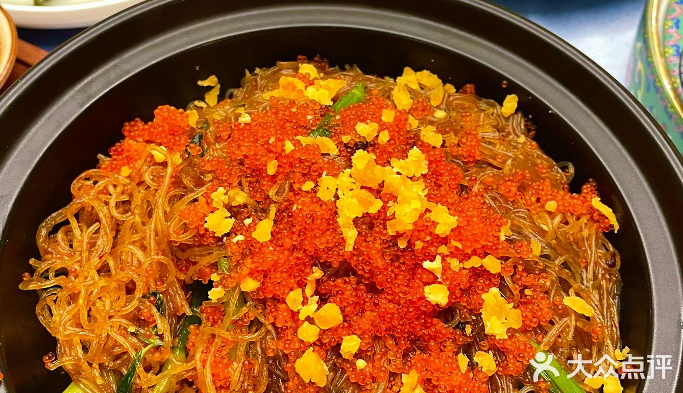 关于《宁波唯一想推荐的鱼子酱咸蛋黄粉丝煲》