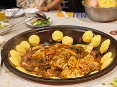 -小火炕铁锅炖鱼