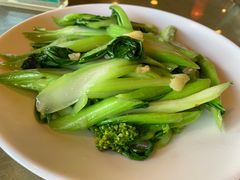 油渣炒有机菜心-乡村酒家·湖景客家菜(观澜店)