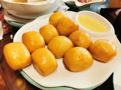 -东来菜馆•手抓海鲜家常菜•海鲜锅贴(鸽子窝店)