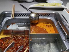 牛油麻辣锅底-海底捞火锅(南山京基百纳店)