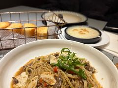 黑椒牛肉蘑菇意面-西堤牛排(北京国瑞店)