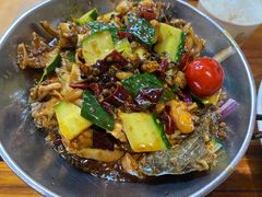 鱿鱼爆腰花铁板-卢庄(江汉路店)