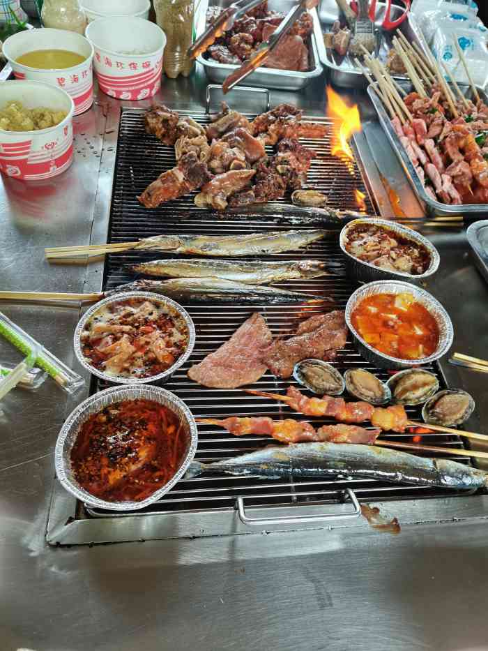 火焰山山庄户外自助烧烤烤羊露营基地(渝北店)-"周末来烧烤 开车半个