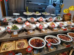 自助取餐区-沽上民肴·海鲜锅贴·天津菜(福州道鸿正家园店)