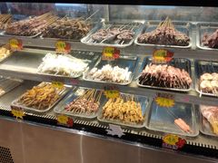 自助取餐区-马路牙子地桌烤肉(工体店)