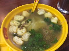 油豆腐牛肉粉丝汤（咖喱）-小杨生煎(黄河路店)