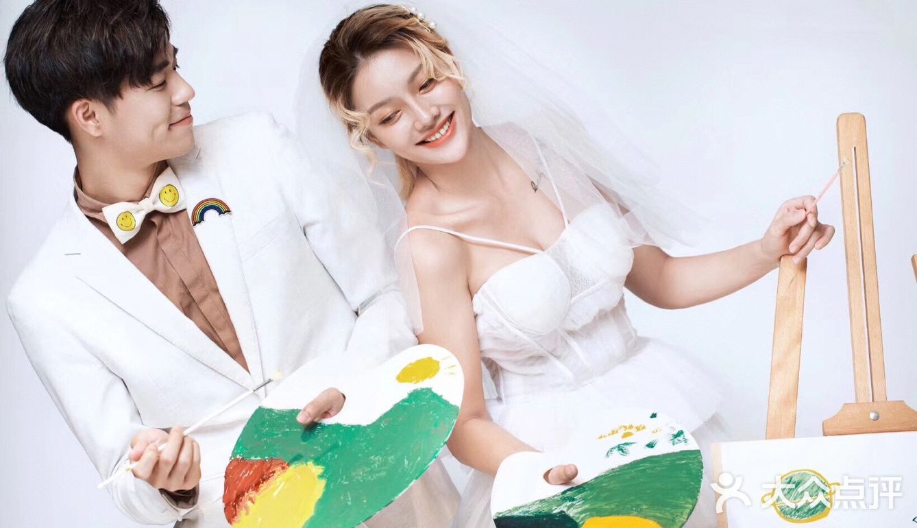 超好看的婚纱照