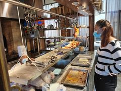 自助取餐区-天天鱼港·海鲜·鲅鱼水饺·招牌烤鸭(黄骅店)