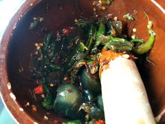 擂辣椒皮蛋-毛家饭店(翡翠绿洲商业街店)