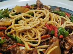 大盘面条辣子鸡-童婆婆面馆(薛庄小区店)