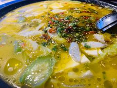 招牌冷锅鱼-翡翠鲜椒口味-锦江悦(印象城店)