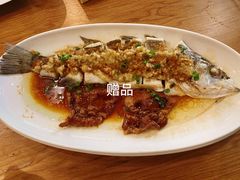 蒜蓉鲈鱼-喜上喜鸡煲翅(吉大店)