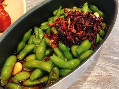 脆爽凉拌毛豆-靓靓蒸虾(中山公园店)