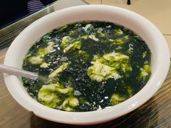 鸡蛋紫菜滚汤-斯丹姜母鸭·古法干香(涂门街总店)