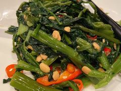 虾酱空心菜-食肆&Fourteen(武林夜市店)