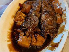 红烧豆腐烩黄鱼-玲珑餐厅(陕西南路店)
