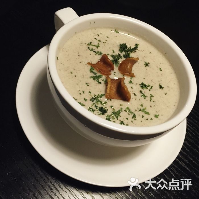 deer park鹿园西餐奶油蘑菇汤图片 - 第2张