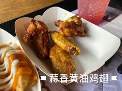 蒜香黄油烤翅-UMAMI乌玛米披萨·汉堡·清真Halal(红岭北店)