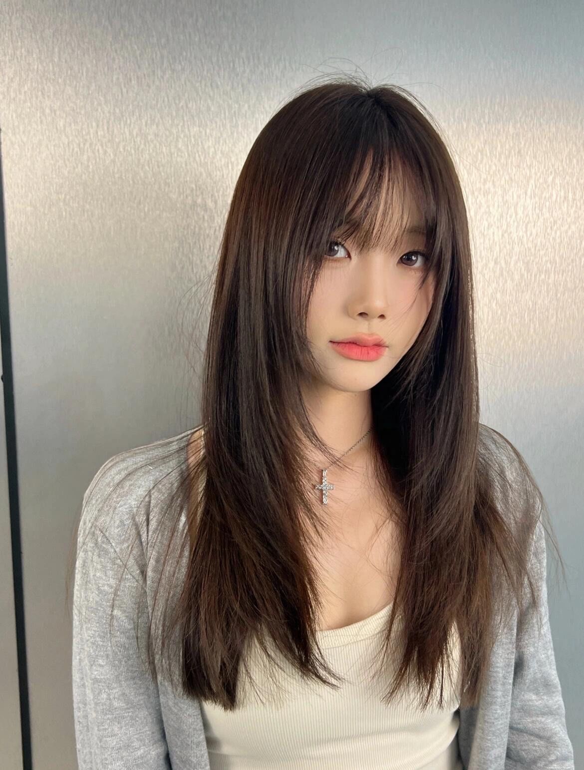 |甜美必备法式刘海,可披可扎#莱斯发型