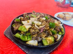 铁板田鸡-松记特色美食