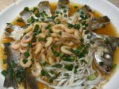 无锡蒸三白-穆桂英美食(南禅寺店)