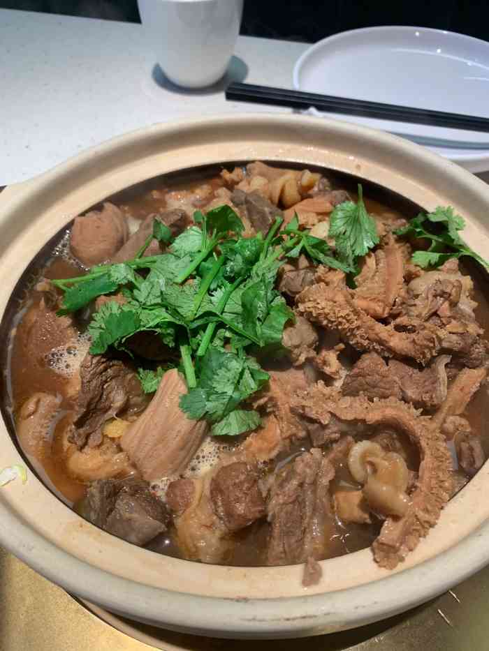 牛小灶牛杂煲(体育西路店)-"我们三个人吃的!总体感觉吃起来很满足!
