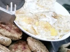 烧饼夹鸡蛋-清真-戏楼王记牛肉面
