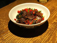 韭菜酱牛肉-铁胖子口碑长沙菜·龙虾烧烤(赤岗社区店)