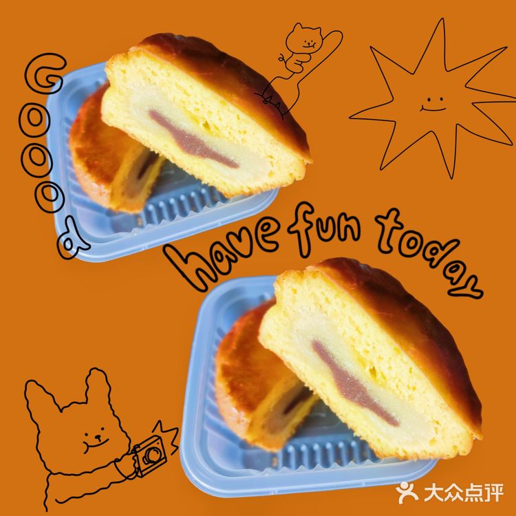 米旗的乳酪月饼！无论是法式乳酪月饼，还是意式乳酪月饼