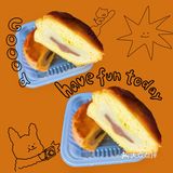 米旗的乳酪月饼！无论是法式乳酪月饼，还是意式乳酪月饼