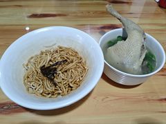 鸡腿汤拌面-富源春面馆(四川北路店)