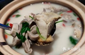 Abalone Pork Tripe Chicken Stew