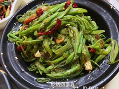 砂锅四季豆-李师傅脆肚(梅林店)
