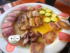 -老姐石板烧烤+铜炭火锅(总店)