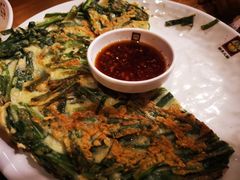 韭菜饼-喇喇排骨火锅·传统韩式脊骨汤(望京西园总店)