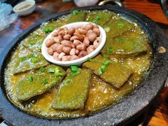 铁板野菜豆腐-农厨好味·温泉鹅·农家菜