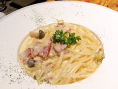 卡波娜娜奶油汁扁意粉-半秋山西餐厅(巴南万达广场店)