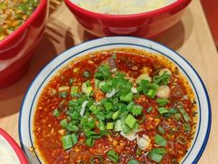 辣子蒜羊血-子午路张记肉夹馍(兵马俑店)