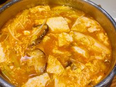 辣豆腐汤-农乐园炭火烤肉(世茂店)