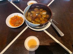 古越陈酿煮花螺-杭州西子湖四季酒店·金沙厅