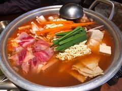 泡菜肥牛部队锅-春熙台韩国料理·章鱼肥牛(西丽店)