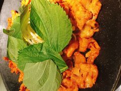 铁板章鱼五花肉-春熙台韩国料理·章鱼肥牛(西丽店)