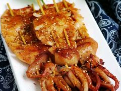 鱿鱼烤肉-钱塘花园·宁波菜