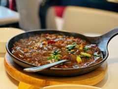 肉沫炒凉粉-阿五黄河大鲤鱼(纬三路店)