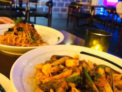 斜管伴青口虾烟肉蘑菇-FISH&POTATO Cō(地中海美食 万象城店)