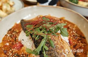 Creamy Tomato Mackerel Risotto