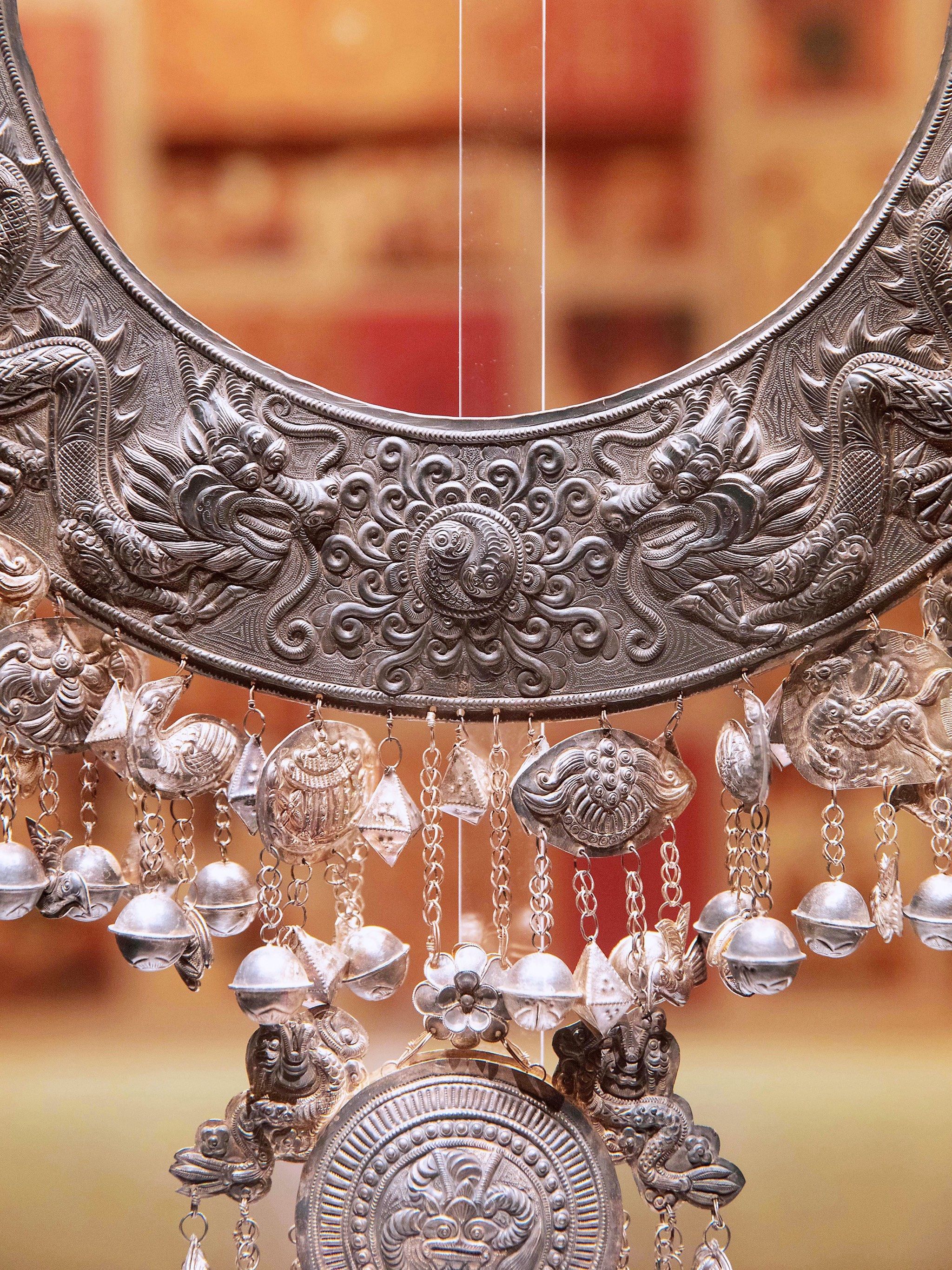 当初去逛这个展,就是为了看这几件银饰