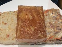 萝卜糕拼马蹄糕拼芋头糕-老廣食堂(区庄店)