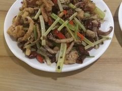 干煸鱿鱼须-陈傻子餐厅(世纪都会店)